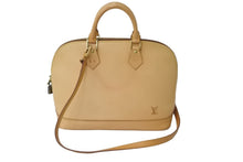 Load image into Gallery viewer, LOUIS VUITTON ルイ ヴィトン 2WAYハンドバッグ ショルダーストラップ付き M85394 ノマド アルマPM ベージュ 美品 中古 58860