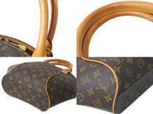 画像をギャラリービューアに読み込む, LOUIS VUITTON ルイヴィトン ハンドバッグ エリプスPM M51127 モノグラム ゴールド金具 美品 中古 58889