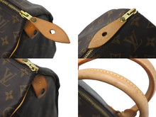画像をギャラリービューアに読み込む, LOUIS VUITTON ルイヴィトン ハンドバッグ スピーディ40 M41522 モノグラム ゴールド金具 美品 中古 58890