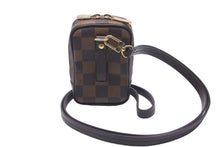 画像をギャラリービューアに読み込む, 極美品 LOUIS VUITTON ルイヴィトン ポーチ テュイオカピPM ダミエ ブラウン N61738 ゴールド金具 中古 58899