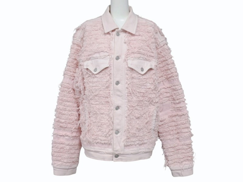 Very good condition 1017 ALYX 9SM blackmeans Denim jacket YZERR personal item Cotton Polyurethane Pink Size L Used 4b005890