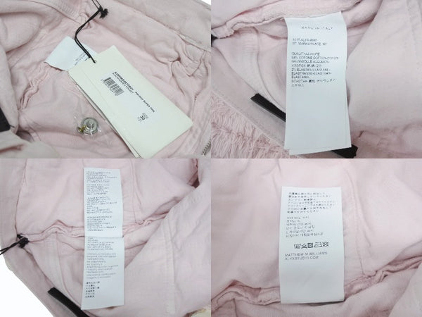 極美品 1017 ALYX 9SM blackmeans アリクス ブラックミーンズ デニムパンツ YZERR私物 コットン ポリウレタン ピンク サイズ30 中古 4b005891