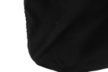 Load image into Gallery viewer, PRADA プラダ 巾着バッグ 巾着ポーチ ナイロンバッグ 小物入れ 三角ロゴプレート シルバー金具 MV369 ブラック 美品 中古 58937