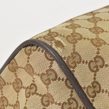 画像をギャラリービューアに読み込む, GUCCI GGキャンバス Boston Bag ボストンバッグ シェリーライン 153240 GGキャンバス ブラウン ベージュ 美品 中古 4a005894