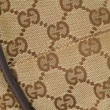 画像をギャラリービューアに読み込む, GUCCI GGキャンバス Boston Bag ボストンバッグ シェリーライン 153240 GGキャンバス ブラウン ベージュ 美品 中古 4a005894