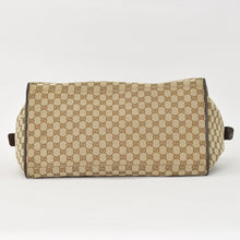 画像をギャラリービューアに読み込む, GUCCI GGキャンバス Boston Bag ボストンバッグ シェリーライン 153240 GGキャンバス ブラウン ベージュ 美品 中古 4a005894