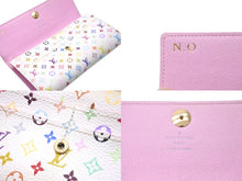 画像をギャラリービューアに読み込む, LOUIS VUITTON ルイヴィトン 長財布 ポルトフォイユ サラ M93746 モノグラム マルチカラー 村上隆 イニシャル入り 良品 中古 58941