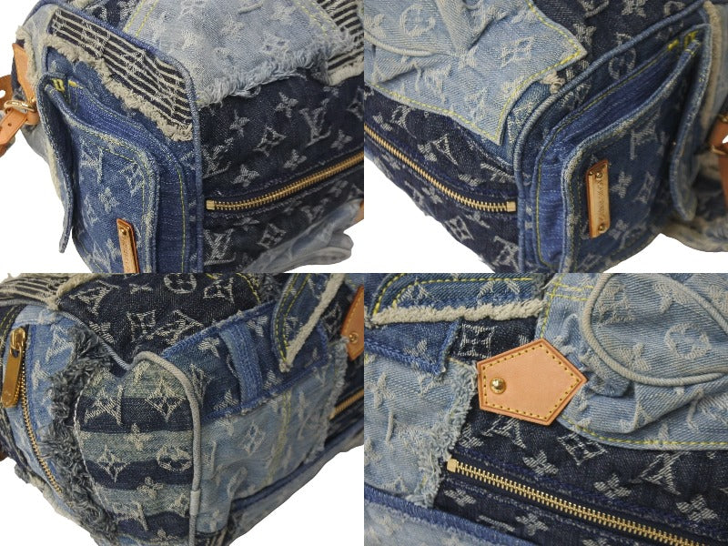 【専用】Louis Vuitton モノグラム　パッチ　デニム 一目惚れ♪ルイヴィトン デニムパンツ モノグラムパッチワーク コピー