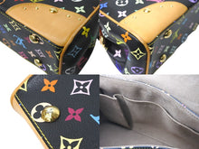 画像をギャラリービューアに読み込む, LOUIS VUITTON ルイヴィトン ショルダーバッグ M40204 ビバリーMM モノグラムマルチカラー ブラック ゴールド金具 良品 中古 58980