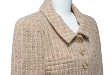 画像をギャラリービューアに読み込む, CHANEL シャネル ジャケット 01A ピンク ベージュ ツイード ココマークボタン P18602W02838 サイズ38 美品 中古 58983