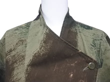 Load image into Gallery viewer, KAPITAL キャピタル ロング コート ジャケット K1903LJ028 グリーン ブラウン カーキ コットン ナイロン サイズ S 美品 中古 58989