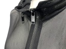 画像をギャラリービューアに読み込む, Y-3 ワイスリー YOHJI YANAMOTO ADIDAS メッシュ コート ジャケット ドローコード ブラック ナイロン サイズM 中古 58990