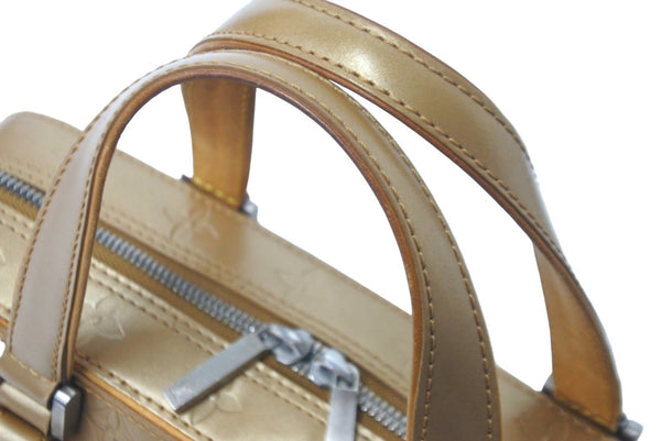 LOUIS VUITTON Monogram Matte Sierton Handbag Ambre Logo Hand Bag M55177 Used 59063