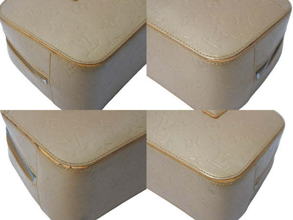 LOUIS VUITTON Monogram Matte Sierton Handbag Ambre Logo Hand Bag M55177 Used 59063