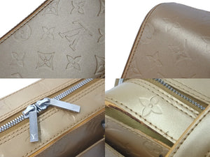 LOUIS VUITTON Monogram Matte Sierton Handbag Ambre Logo Hand Bag M55177 Used 59063