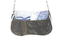 Load image into Gallery viewer, 極美品 Christian Dior クリスチャンディオール ショルダーバッグ サドルバッグ ガリアーノ デニム シルバー金具 中古 59090