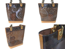画像をギャラリービューアに読み込む, LOUIS VUITTON ルイヴィトン トートバッグ M92501 カバアンブル MM モノグラム ビニール クリア ブラウン 良品 中古 59110