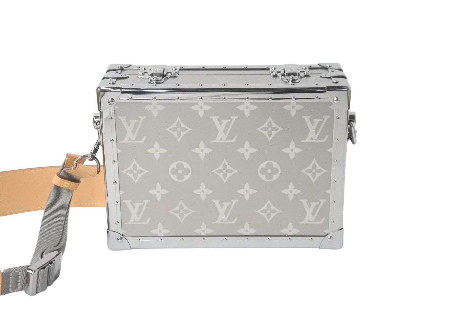 極美品 LOUIS VUITTON ルイヴィトン ショルダーバッグ トランク クラッチボックス メッセンジャーバッグ 18AW M20101 中古  59113 – Casanova Vintage