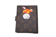 画像をギャラリービューアに読み込む, LOUIS VUITTON ルイヴィトン 手帳カバー アジェンダ PM モノグラム・パンダ 村上隆 R20011 ゴールド金具 美品 中古 59130