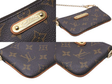 画像をギャラリービューアに読み込む, LOUIS VUITTON ルイヴィトン ポーチ ミニバッグ チェーン M60095 ポシェットミラPM ブラウン ゴールド金具 美品 中古 59131
