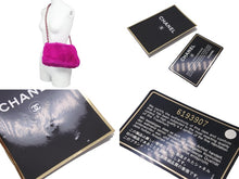 画像をギャラリービューアに読み込む, CHANEL シャネル ショルダーバッグ チェーンショルダー ココマーク 6番台 ピンク ファー ゴールド金具 良品 中古 59213
