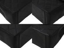 画像をギャラリービューアに読み込む, CHANEL シャネル ショルダーバッグ デカマトラッセ ダブルチェーンブラック 3番台 ラムスキン ゴールド金具 美品 中古 59258