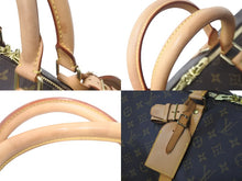 画像をギャラリービューアに読み込む, LOUIS VUITTON ルイヴィトン ボストンバッグ キーポル55 M41424 モノグラム ブラウン 美品 中古 59306
