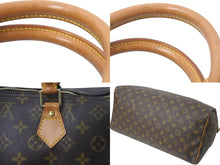 画像をギャラリービューアに読み込む, LOUIS VUITTON ルイヴィトン ハンドバッグ M41522 スピーディ40 ブラウン モノグラムキャンバス ゴールド金具 良品 中古 59307