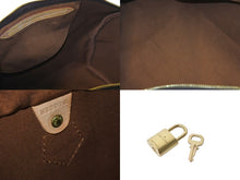 画像をギャラリービューアに読み込む, LOUIS VUITTON ルイヴィトン ハンドバッグ M41522 スピーディ40 ブラウン モノグラムキャンバス ゴールド金具 良品 中古 59307