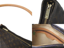 画像をギャラリービューアに読み込む, LOUIS VUITTON ルイヴィトン モノグラム ルーピングMM ショルダーバッグ ワンショルダー ブラウン ロゴ M51146 美品 中古 59309