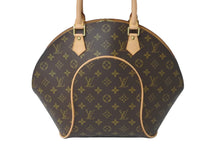 画像をギャラリービューアに読み込む, LOUIS VUITTON ルイヴィトン ハンドバッグ バテニョール エリプスMM モノグラムキャンバス ブラウン M51126 美品 中古 59328