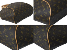 画像をギャラリービューアに読み込む, LOUIS VUITTON ルイヴィトン ハンドバッグ バテニョール エリプスMM モノグラムキャンバス ブラウン M51126 美品 中古 59328