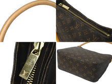 画像をギャラリービューアに読み込む, LOUIS VUITTON ルイヴィトン ショルダーバッグ ワンショルダー ルーピングMM M51146 モノグラム ブラウン 美品 中古 59339