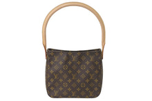 Load image into Gallery viewer, 極美品 LOUIS VUITTON ルイヴィトン ワンショルダーバック ルーピングMM モノグラムキャンバス M51146 ブラウン 中古 59348