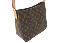 Load image into Gallery viewer, 極美品 LOUIS VUITTON ルイヴィトン ワンショルダーバック ルーピングMM モノグラムキャンバス M51146 ブラウン 中古 59348