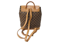画像をギャラリービューアに読み込む, LOUIS VUITTON ルイヴィトン ダミエ アルルカン 100周年記念限定 バックパック ロゴ ブラウン N99038 良品 中古 59358