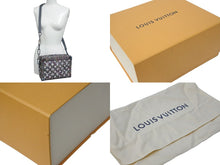 画像をギャラリービューアに読み込む, 新品同様 LOUIS VUITTON ルイヴィトン ヴァージル リサイクル ツイード ソフトトランク ショルダーバッグ グレー M58741 中古 59380