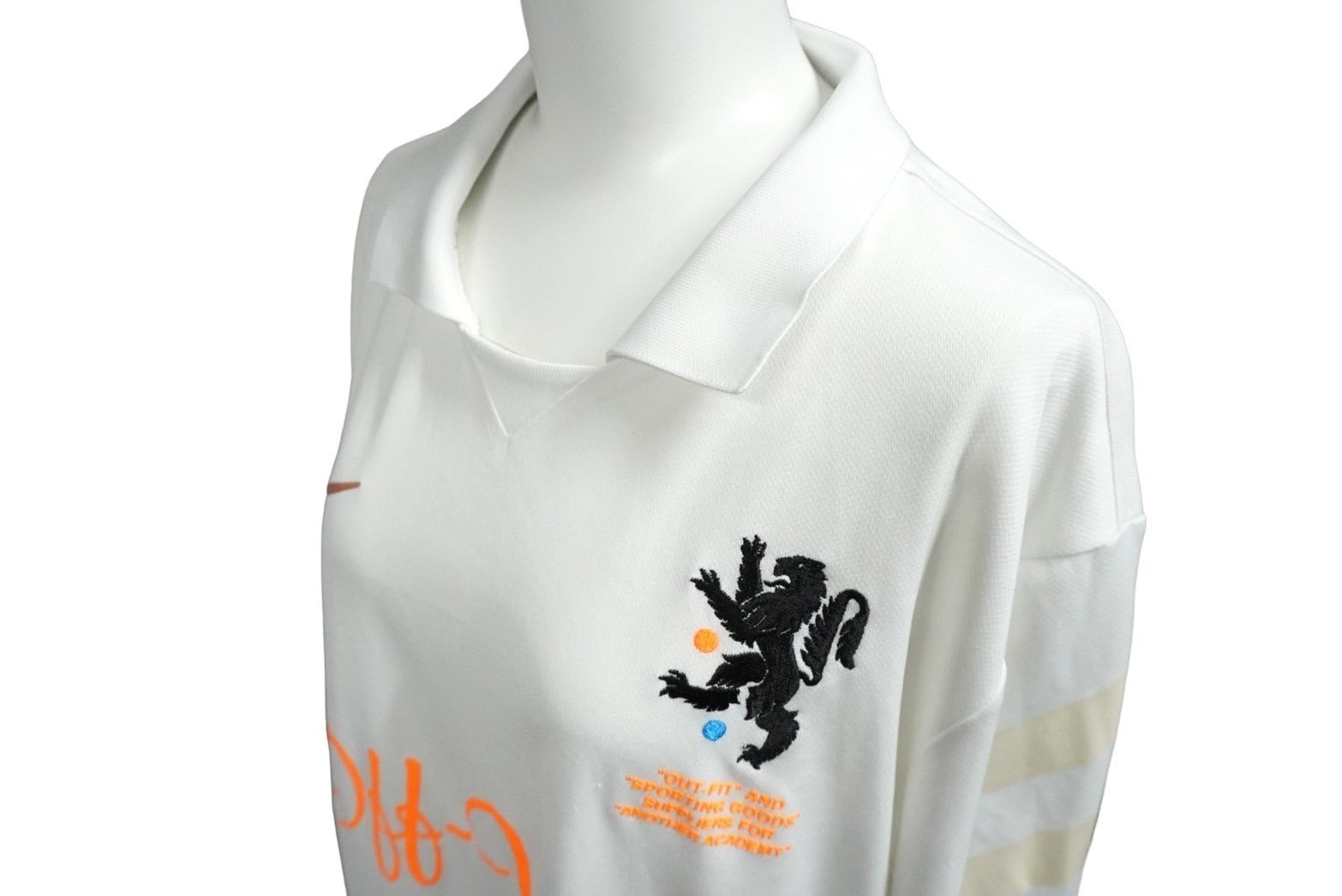 NIKE × Off White ナイキ × オフホワイト サッカー 長袖Tシャツ