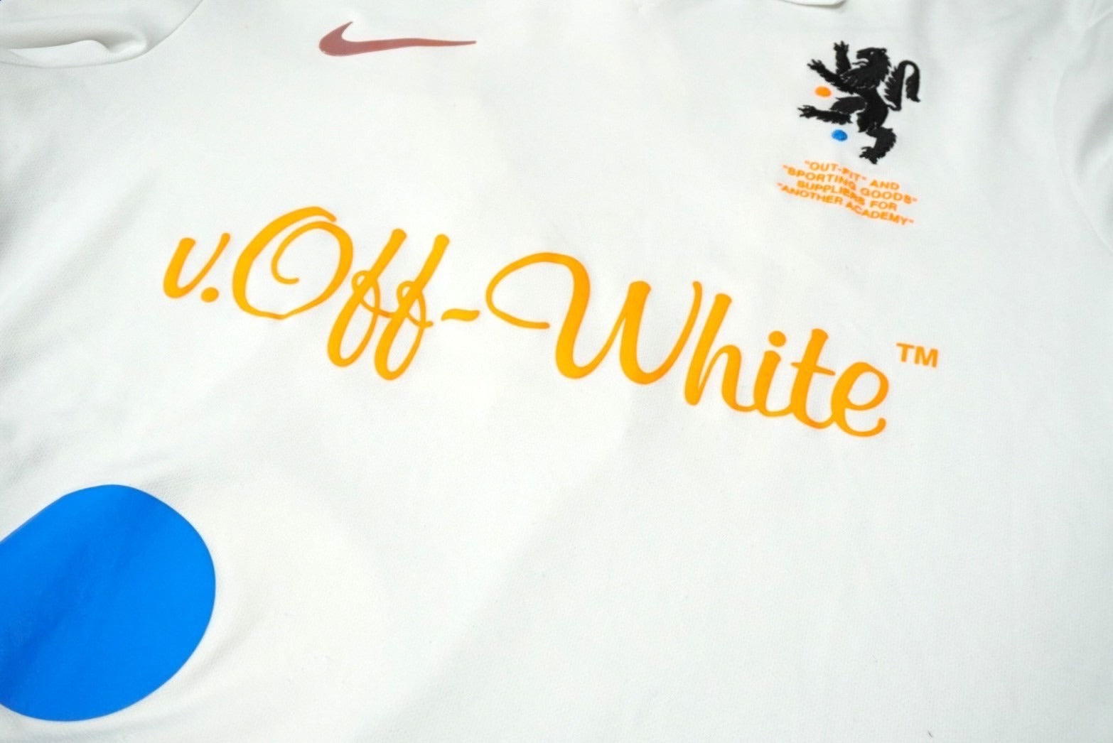 NIKE × Off White ナイキ × オフホワイト サッカー 長袖Tシャツ