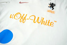 画像をギャラリービューアに読み込む, NIKE × Off White ナイキ × オフホワイト サッカー 長袖Ｔシャツ サイズM ホワイト SU180904SAC AA3300-100 美品 中古 59398