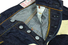 Load image into Gallery viewer, EVISU JEANS エヴィス ジーンズ デニムパンツ サイズ36×32 コットン ブルー テーパード カモメ プリント 良品 中古 59401