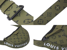 画像をギャラリービューアに読み込む, 新品同様 LOUIS VUITTON ルイヴィトン ショルダーバッグ LVムーンクロスボディ M23838 モノグラム ブラック金具 中古 59411