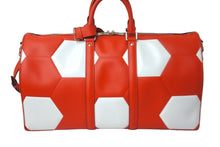 画像をギャラリービューアに読み込む, 新品同様 LOUIS VUITTON ルイヴィトン ボストンバッグ M52121 キーポルバンドリエール50 2018FIFAワールドカップ レッド 中古 59434