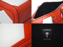 画像をギャラリービューアに読み込む, 新品同様 LOUIS VUITTON ルイヴィトン ボストンバッグ M52121 キーポルバンドリエール50 2018FIFAワールドカップ レッド 中古 59434