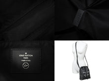画像をギャラリービューアに読み込む, LOUIS VUITTON ルイヴィトン ショルダーバッグ モノグラム エクリプス フラグメントナノバッグ M43418 ブラック 美品 中古 59444