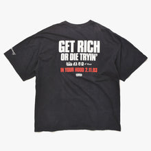 画像をギャラリービューアに読み込む, 50CENT 50セント 00's GET RICH OR DIE TRYIN' ゲット リッチ オア ダイ トライン プロモーションTシャツ サイズXXL 2003年 美品 中古 4a005948