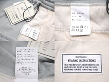 Load image into Gallery viewer, 新品未使用 Maison MIHARA YASUHIRO MMY ワイドバック トラックパンツ グレー ポリエステル A12PT592 中古 59494