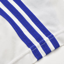 Load the image into the gallery viewer. ADIDAS アディダス サッカー日本代表レプリカユニフォーム 1999-2000シーズン 風モデル 翼モデル ホワイト 黄金世代 日の丸 Lサイズ 美品 中古 4a005954