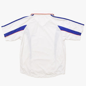 ADIDAS アディダス サッカー日本代表レプリカユニフォーム 1999-2000シーズン 風モデル 翼モデル ホワイト 黄金世代 日の丸 Lサイズ 美品 中古 4a005954