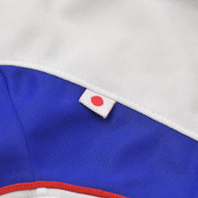 Load the image into the gallery viewer. ADIDAS アディダス サッカー日本代表レプリカユニフォーム 1999-2000シーズン 風モデル 翼モデル ホワイト 黄金世代 日の丸 Lサイズ 美品 中古 4a005954